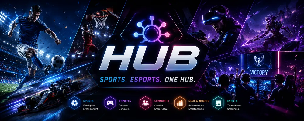 Hub — sports, esports, one hub